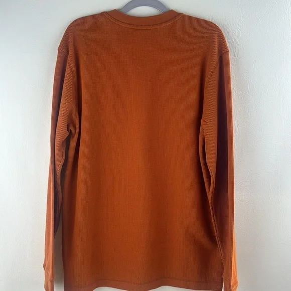 Texas Longhorn Waffle Knit Thermal Long Sleeve Shirt - Picture 5 of 8